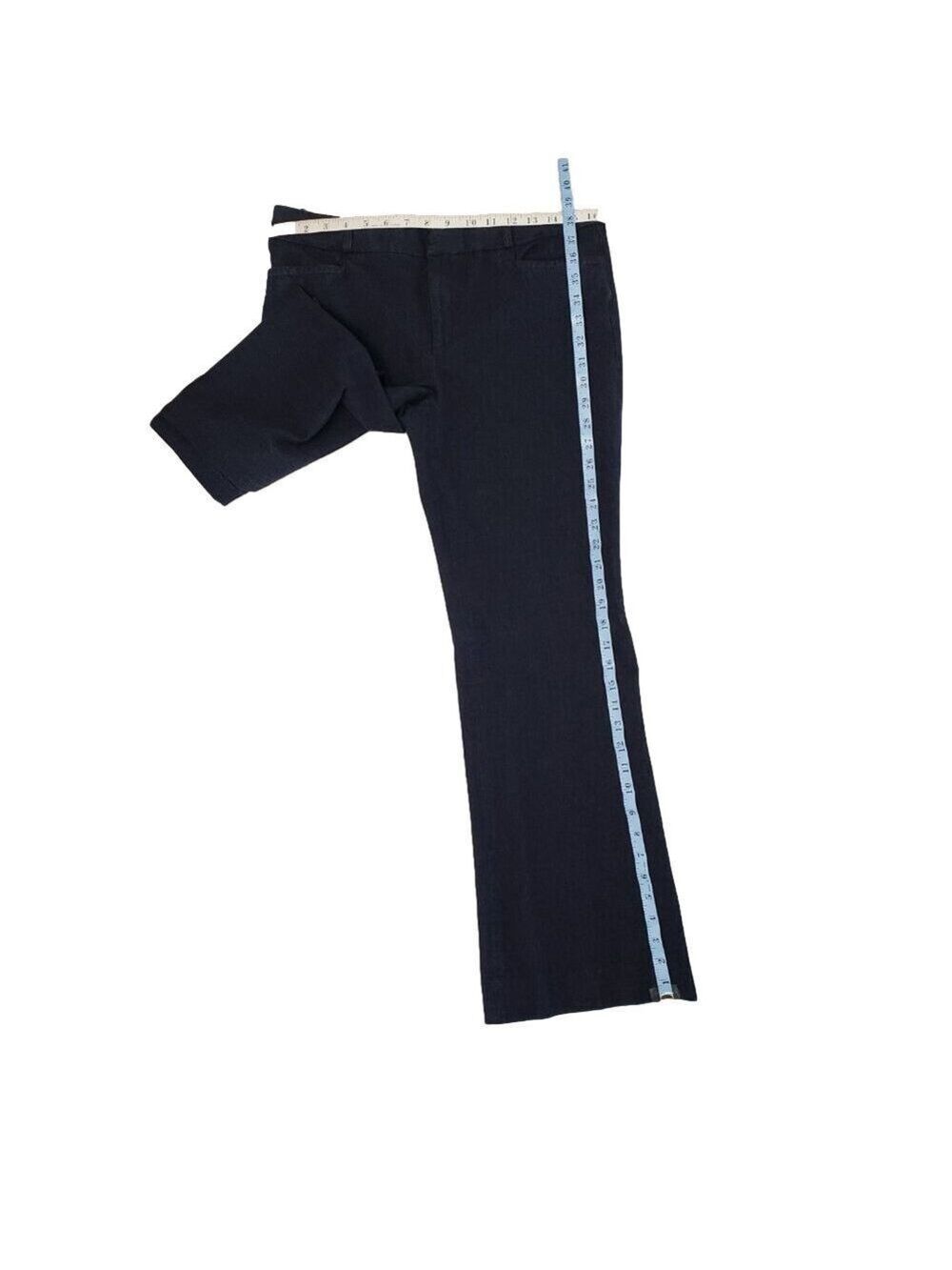 Banana Republic Sloan Fit Navy Dress Pants Women’s 12 - Picture 8 of 11
